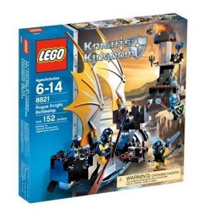 Lego Knights Kingdom Set 8821 Rogue Knight Battleship Factory SEALED