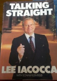 Talking Straight by N. R. Kleinfeld and Lee Iacocca (1988, Hardcover)