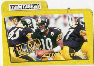 1997 Fleer Ultra Specialists Ultra Kordell Stewart