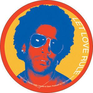 New Lenny Kravitz Let Love Rule Vinyl Sticker Decal