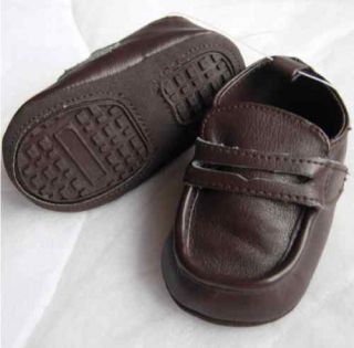 Koala Baby Boy Formal Leatherette Shoes Preemie NB 6mth