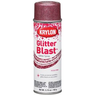 Krylon Glitter Blast 5 75oz Posh Pink 3812