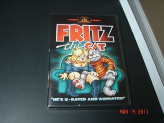 Fritz The Cat DVD Steve Krantz Animated Widescreen SEALED
