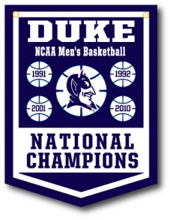 Duke Blue Devils Mike Krzyzewski Basketball National Championship