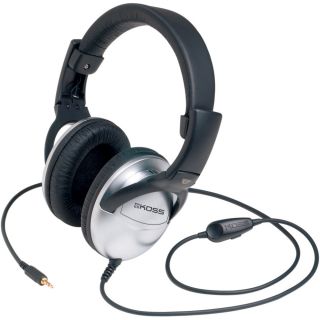 Koss Noise Cancelling Headphone, Collapsible, Volume control, 4ft