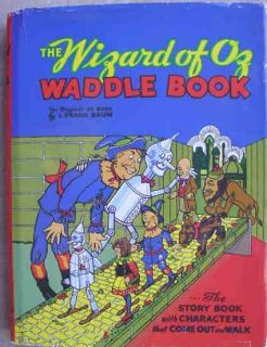 Frank Baum THE WIZARD OF OZ WADDLE BOOK HC/dj 1993 W.W. Denslow