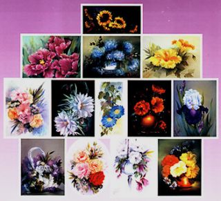 Joy of Painting Flowers Book I by Annette Kowalski New