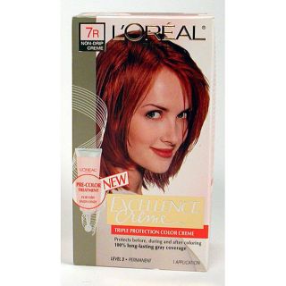 Oreal Excellence 7R Red Penny Hair Color