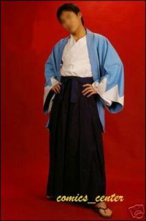 Hajime Saitou Peacemaker Kurogane Cosplay Costume D142