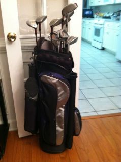 Complete Ladies Golf Set Datrek Golf Bag 17 Clubs EXTRAS w USGA Member