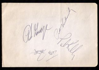 1975 Chicago White Sox Signed Sheet Rich Gossage Pete Vukovich Pat