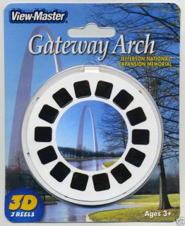 Gateway Arch St Louis Missouri View Master 3 Reel Packet SEALED Mint