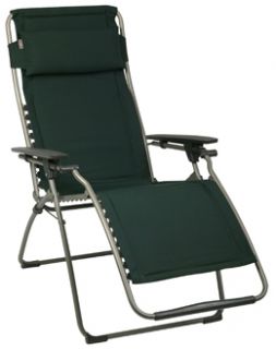 Lafuma Clipper Zero Gravity Chair England Green Padded Recliner