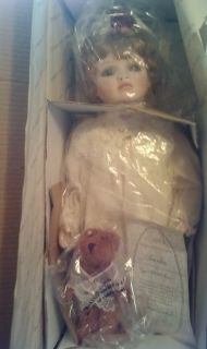 Amelia Porcelain Doll by Virginia Turner Hamilton Collection Bisque
