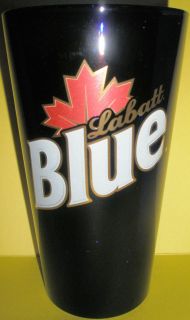 Cobalt Blue 16 oz Pint Labatt Blue Beer Mad Men Pint Beer Glass Canada