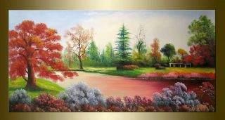 TaoTao Spring Lake and Forest Modern Landscape oil painting bestbid