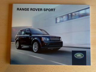 Land Rover The Range Rover Sport 2013 Sales Brochure