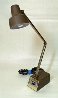 Tensor desk lamp vintage mid century modern table light mod metal free