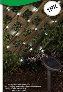78 LED Solar Powered Lattice Garden Light Lighting Lamp
