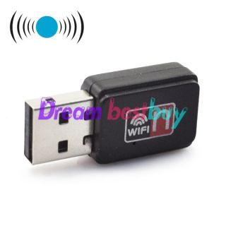 USB WiFi Wireless Adapter Laptop Network LAN Card 802 11n G B