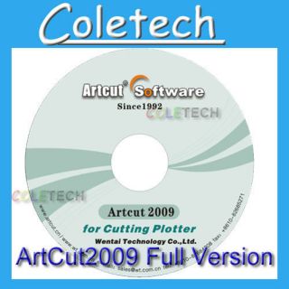 Artcut 2009 Latest Vinyl Plotter Software 9 Languages