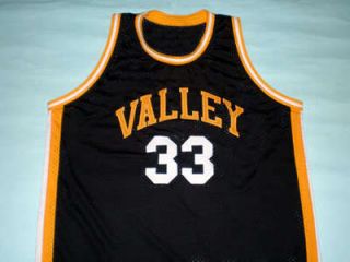 Larry Bird Valley High School Jersey New Black Any Size