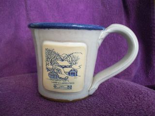 Land OLakes Feed Mug Coffee Cup Pottery Cup Neat Look