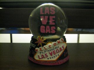 Las Vegas Snow Globe