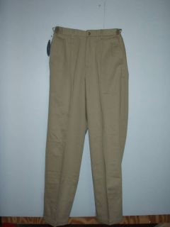 Lanesboro Expandable Waistband Pleated Pants 32 X32