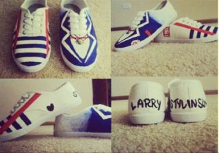 Larry Stylinson One Direction Shoes