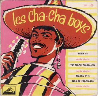 RARE Cha Cha Boys Rythm 56 French 50s Latin Jazz EP