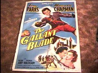 Gallant Blade Movie Poster 48 Larry Parks