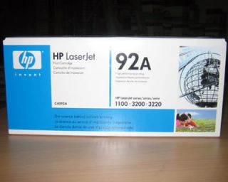 Genuine HP LaserJet Print Cartridge C4092A 92A HP LaserJet 1100 3200