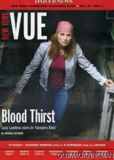 Lucy Lawless Xena Vampire Bats New York Vue Magazine