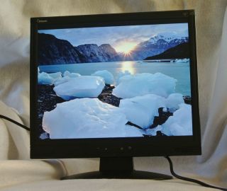LCD 17 inch Computer Monitor with Built in Speakers