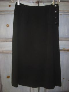 Yves Saint Laurent Rive Gouche Paris Black Skirt 36
