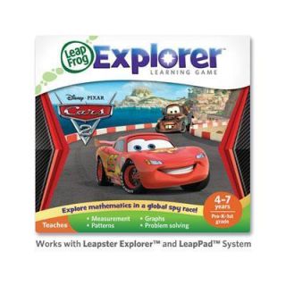 LeapFrog Explorer Learning Game Disney Pixar Cars 2 LeapPad 2010