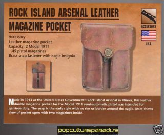Rock Island Arsenal Leather Magazine Pocket Guns Card