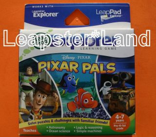Leapster Explorer LeapPad Leapster Disney Pixar Pals Game Ages 4 8