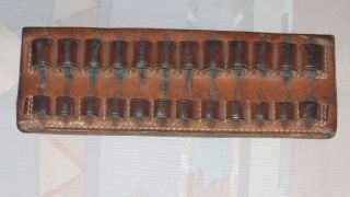Lawrence Leather Belt Loop Shell Holder Ammo Carrier