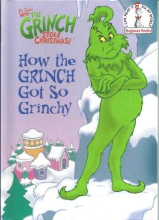 Grinch Got So Grinchy NEW DR Seuss BEGINNER Book CHRISTMAS Learn READ
