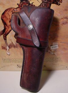 Old Heavy Leather Holster George Lawrence Portland or You Can Make An