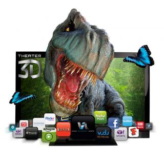 42 inch E3D420VX 1080p 120Hz 3D TV LCD HDTV Smart TV VIA Internet Apps