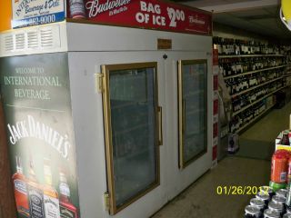 Leer Indoor Ice Merchandiser 2 Door