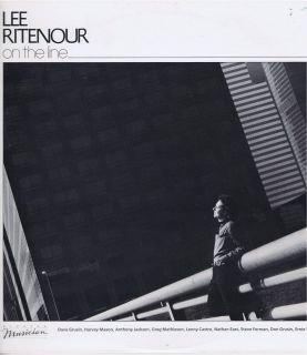 Lee Ritenour on The Line Vinyl 33 LP Music Record Album EX 1983