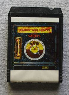 Jerry Lee Lewis 8 Track Tape from The Vaults of Sun