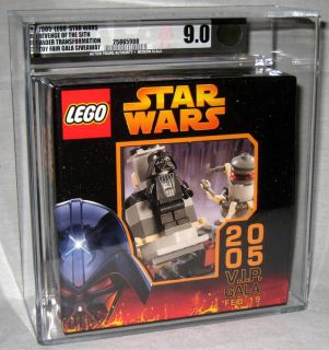 2005 Lego Star Wars Toy Fair VIP Gala Set 1 of Only 55 Made Graded AFA