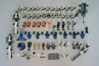 Lego Star Wars Army 54 Minifigures