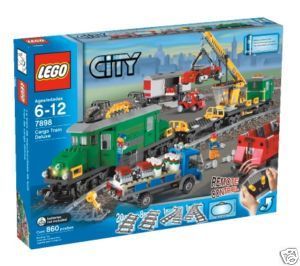 Lego City Town 7898 City Cargo Train Deluxe New SEALED