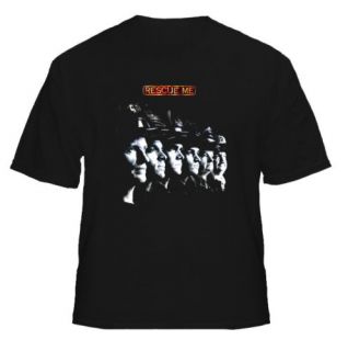Rescue Me Dennis Leary TV Funny Black T Shirt